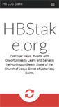 Mobile Screenshot of hbstake.org